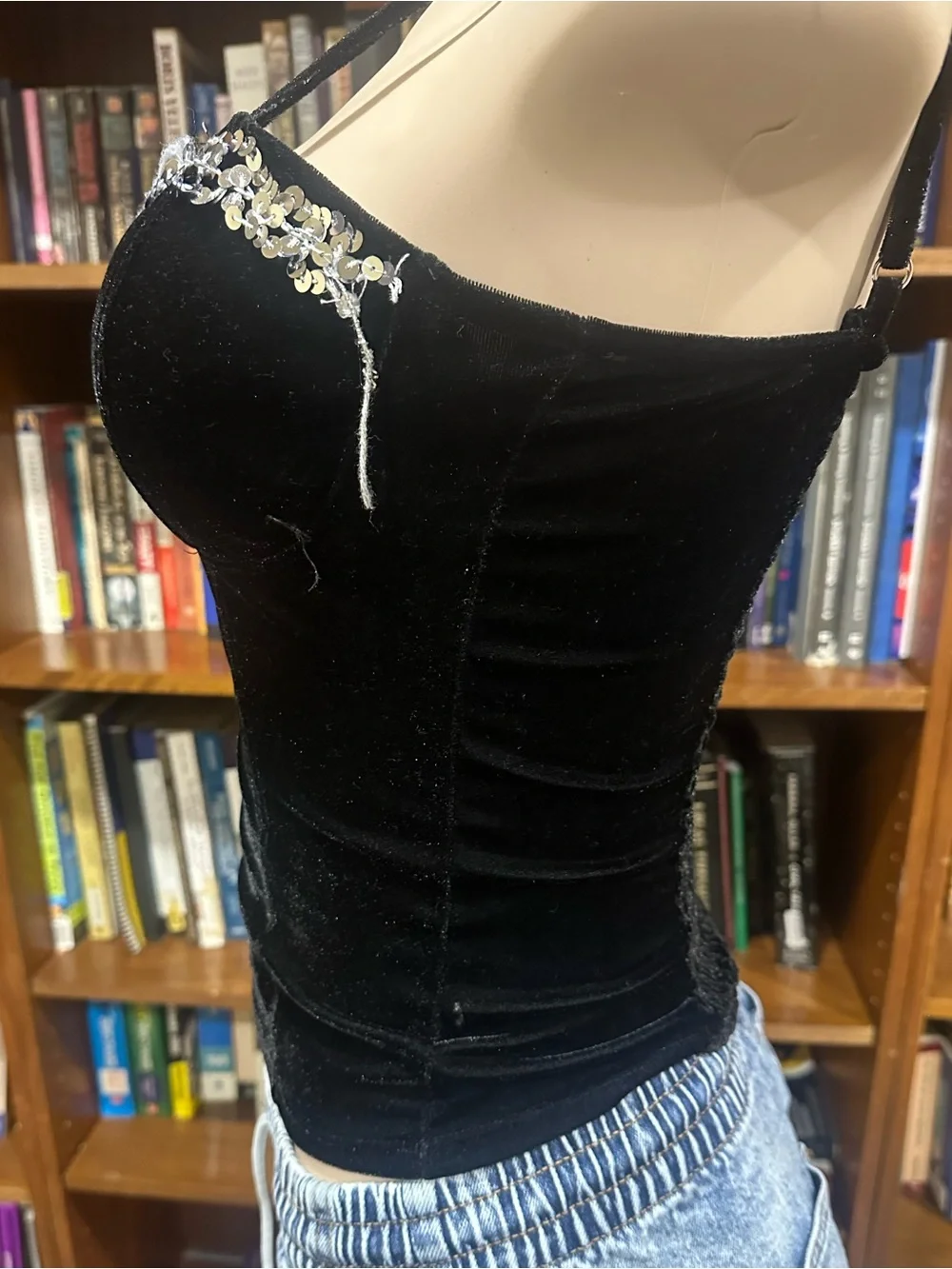 Wet Seal black velvet